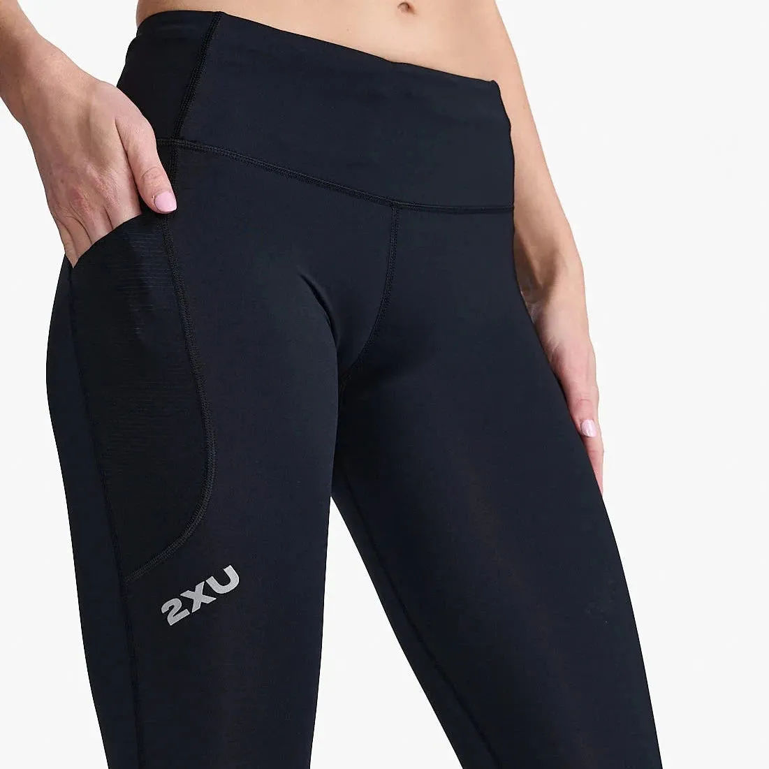 2XU Womens Mid Rise Compression 3/4 Tights