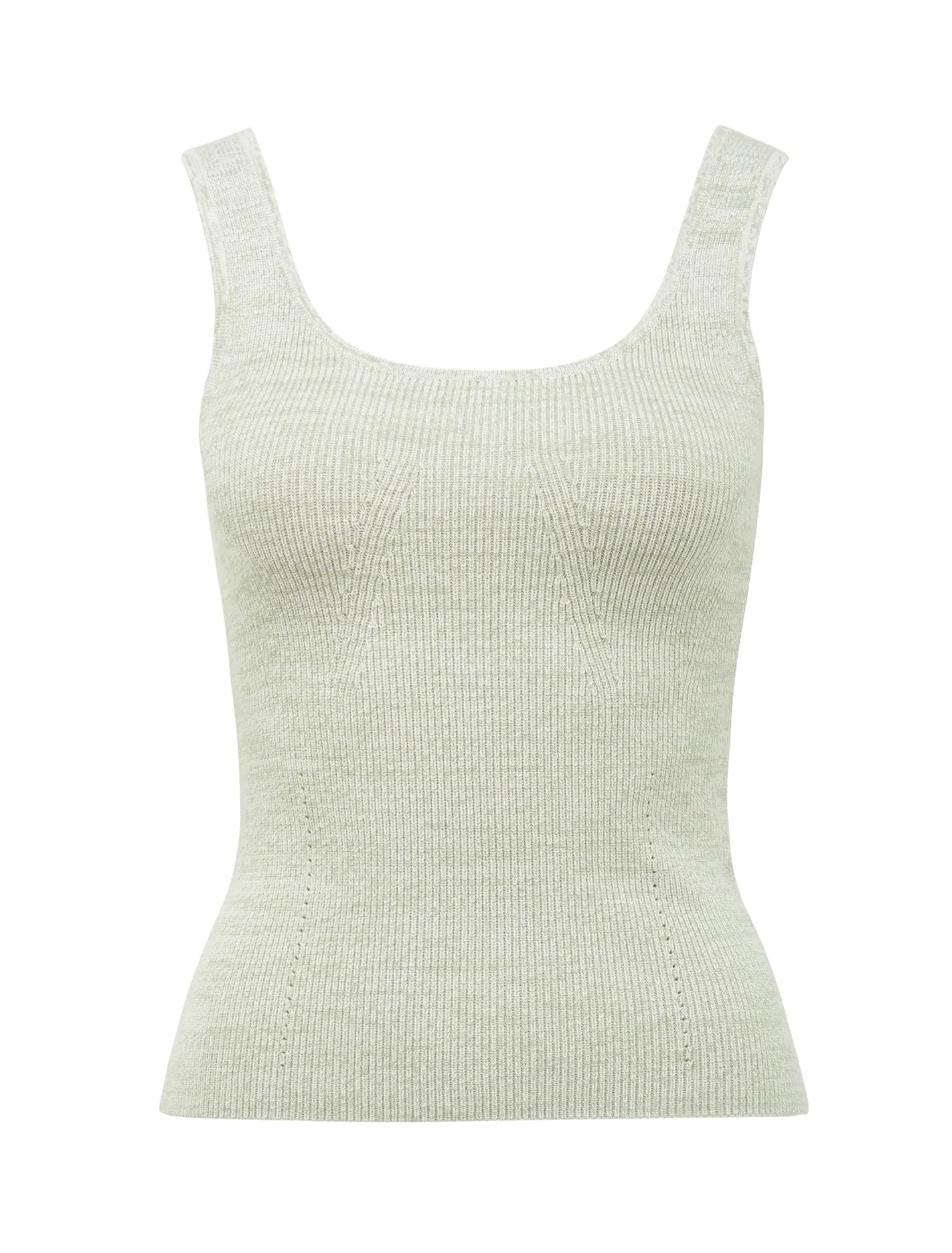 Aria Scoop Neck Knit Tank