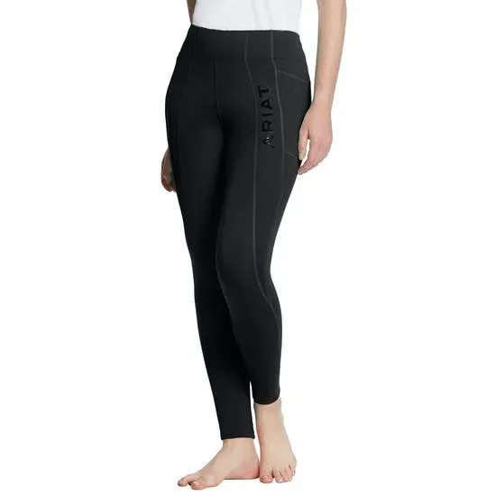 Ariat Ladies "Attain" Winter Tights - Knee Patch