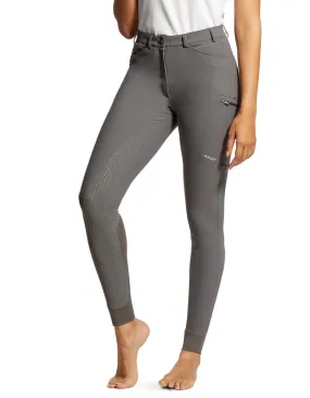 ARIAT Triton Grip Full Seat Breeches – Womens - Plum Grey