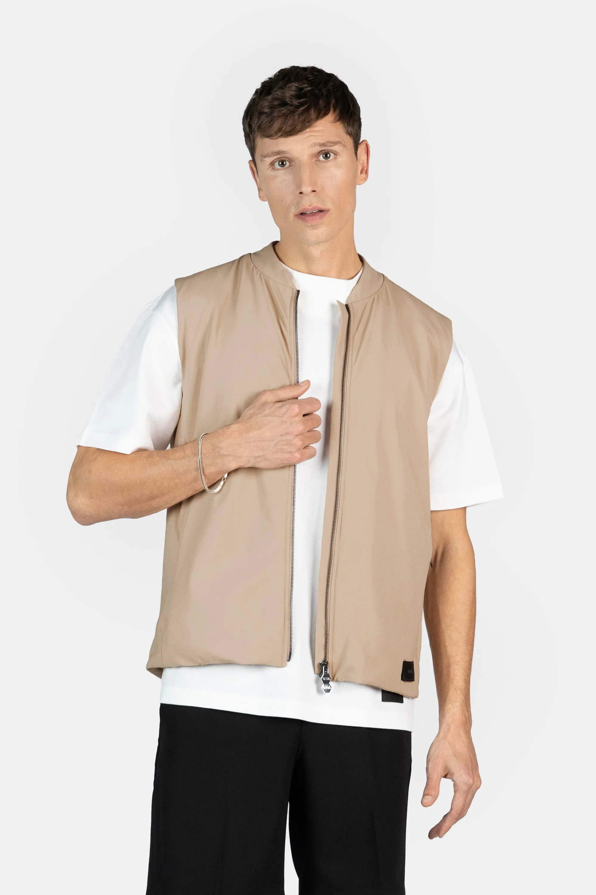 BALRXI Regular Fit Gilet Irish Cream