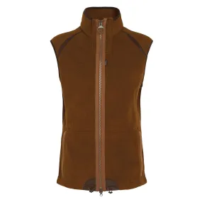 Barbour Langdale Fleece Gilet Rust Brown