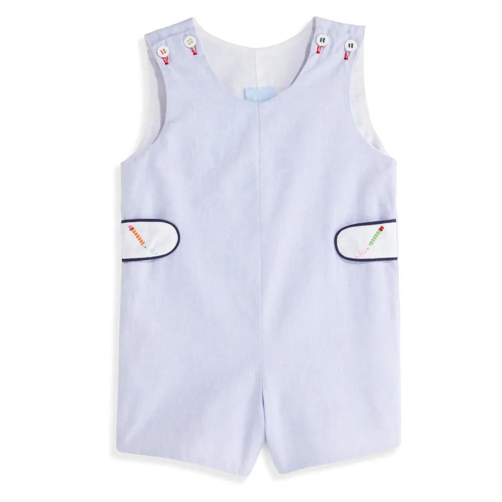 Bella Bliss Embroidered Pencil Romper F20129PR 5008