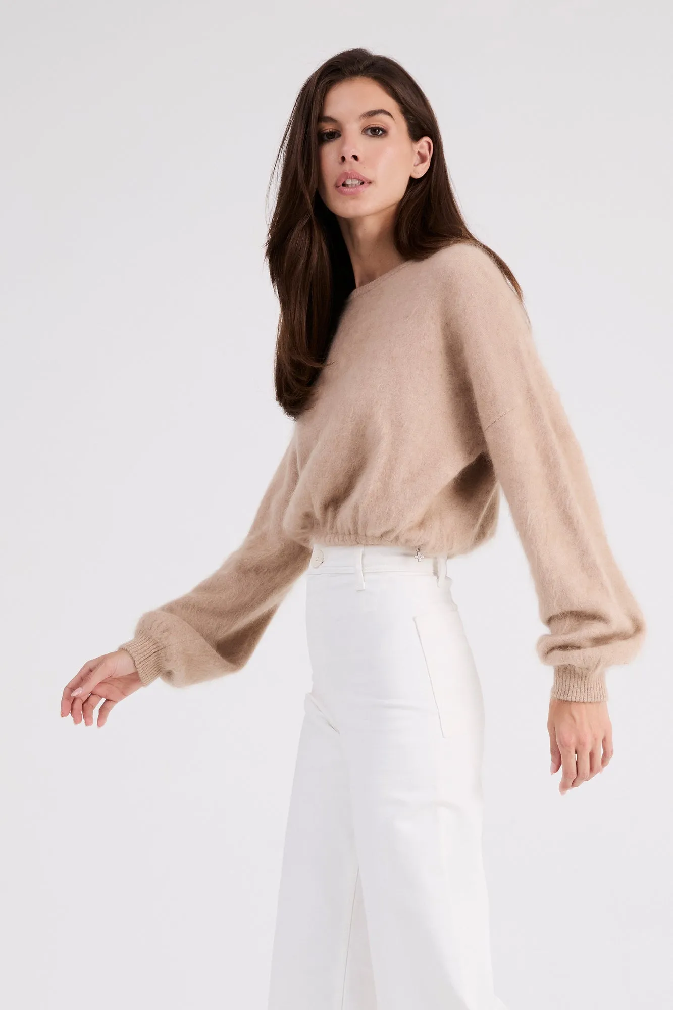   Beryll Stevie Cashmere Sweater | Latte