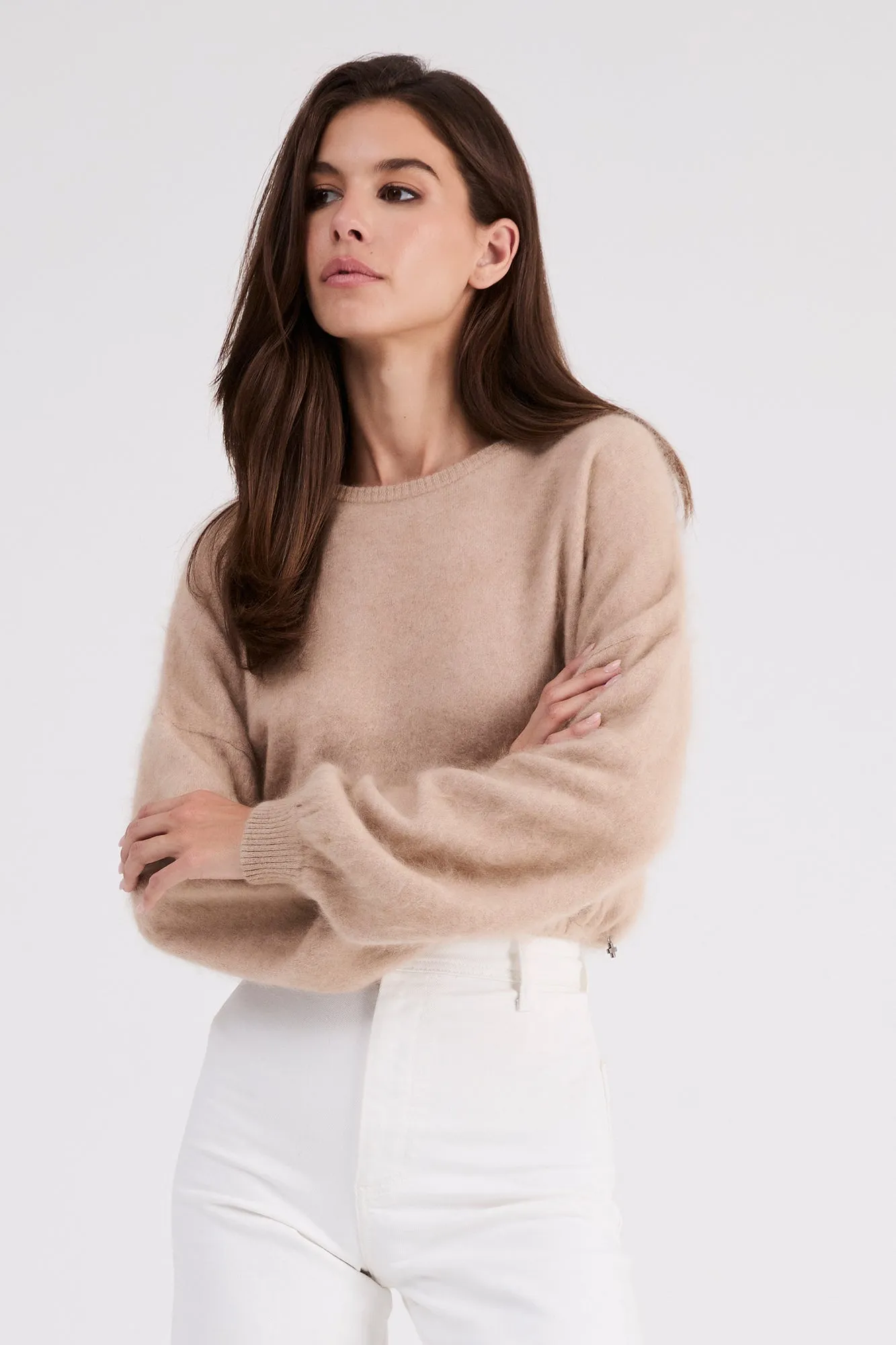   Beryll Stevie Cashmere Sweater | Latte