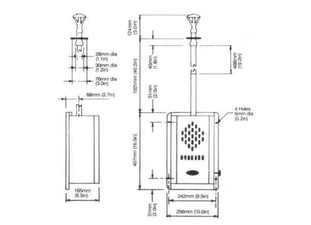 Blakes Parafin Heater - 079K - Brass or Stainless Steel