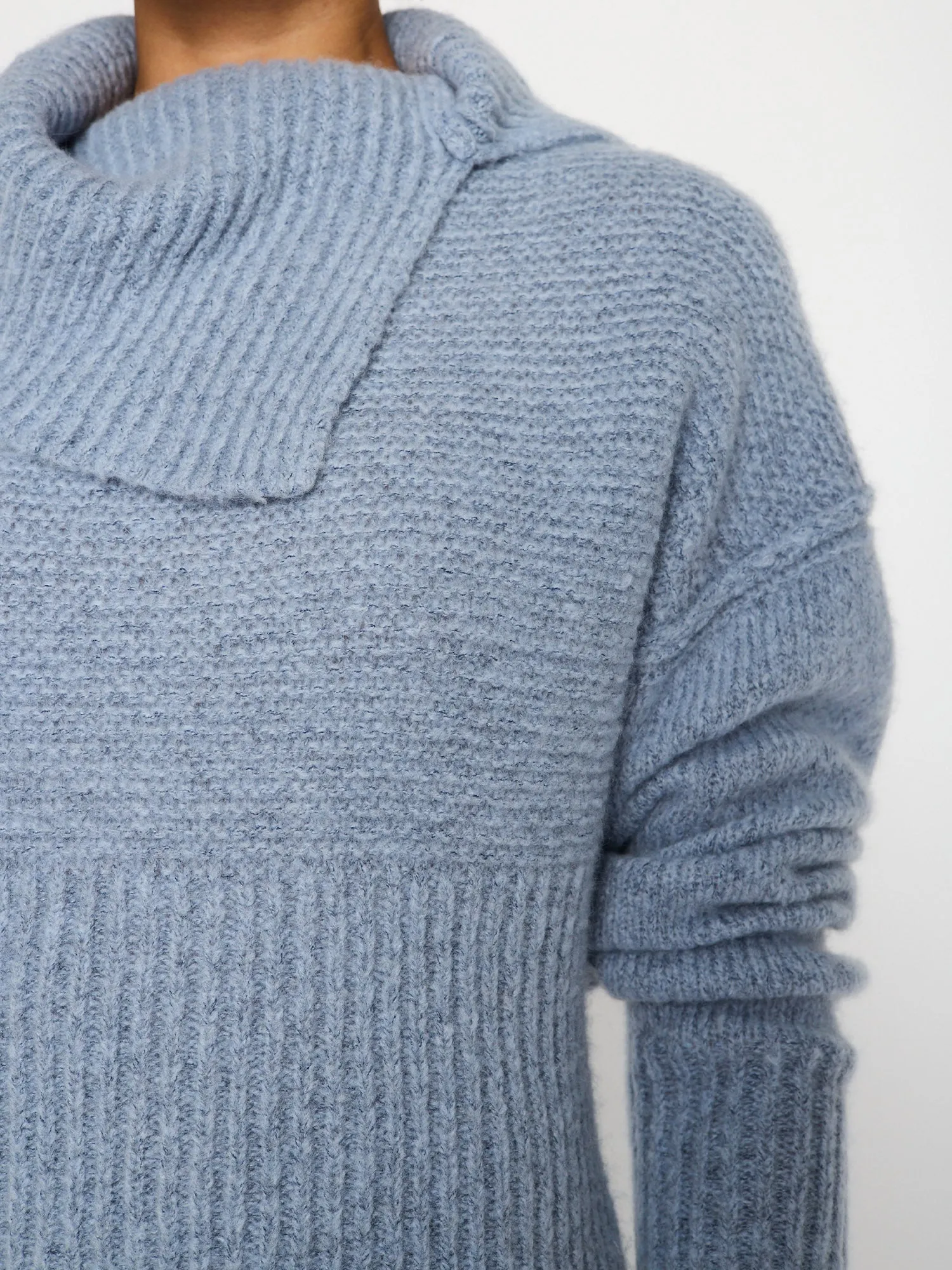 Brochu Walker - Elian Pullover in Lucia Blue Melange