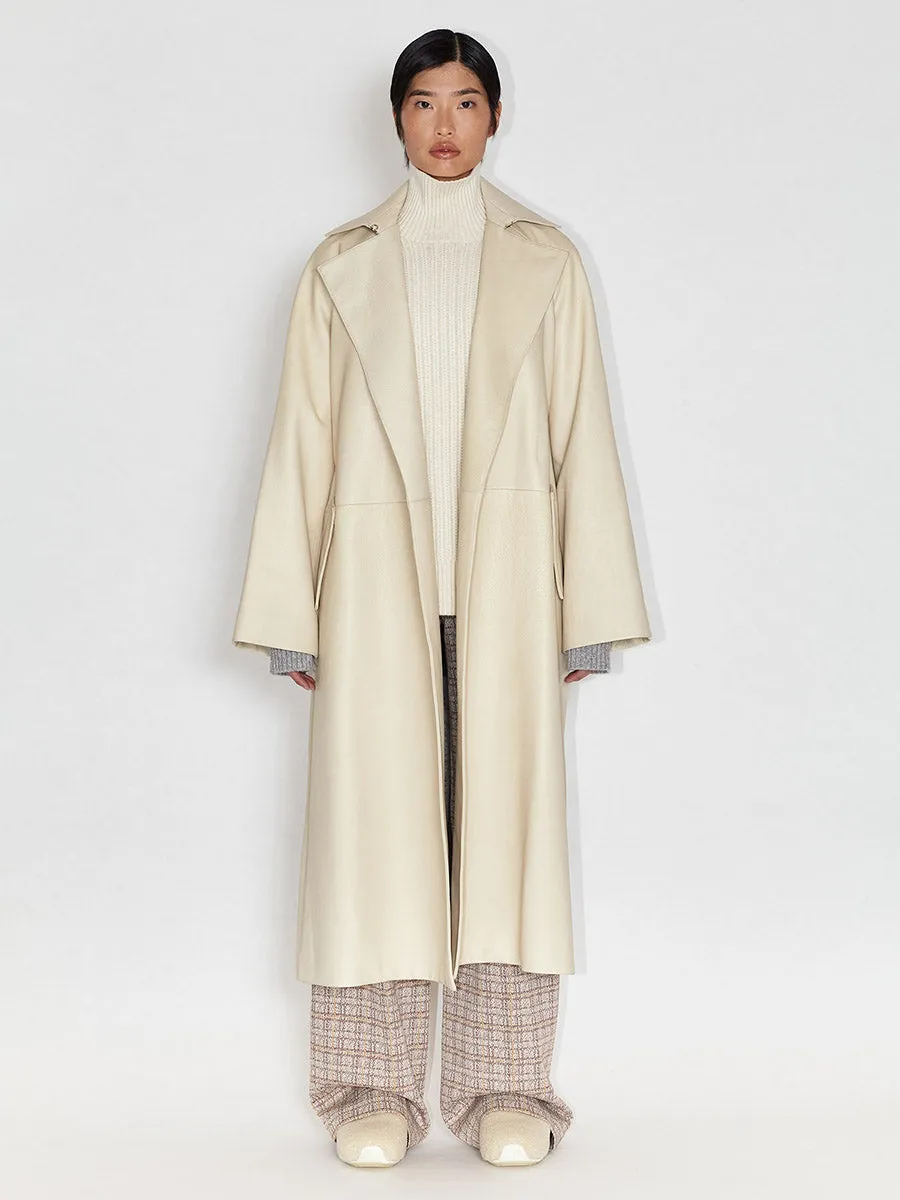 Buckle Belt Trench Coat