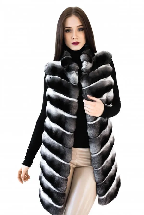 Chinchilla Fur Vest