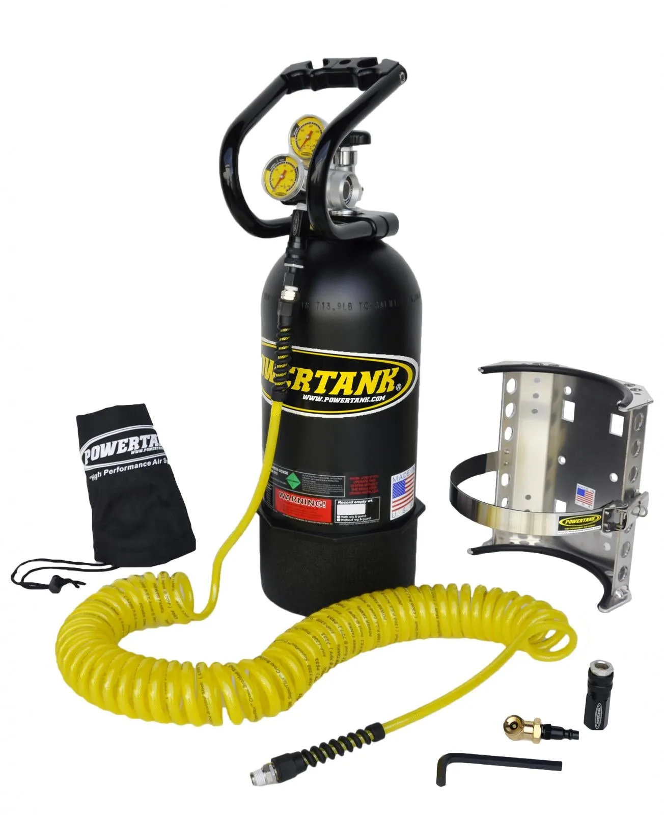 CO2 Tank 10 LB Package A System 400 PSI Power Tank