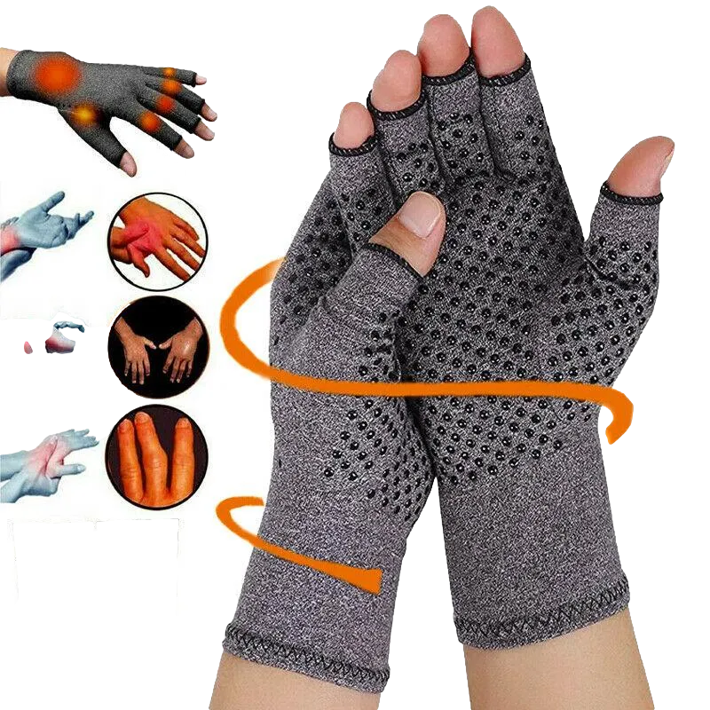 Compression Gloves Carpal Tunnel Arthritis Pain Relief Therapeutic Brace