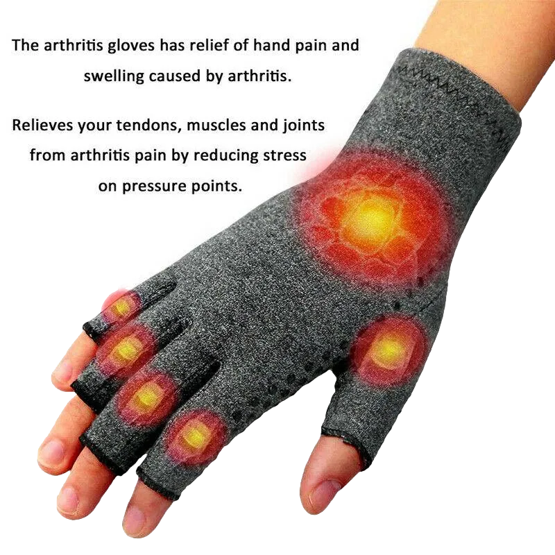 Compression Gloves Carpal Tunnel Arthritis Pain Relief Therapeutic Brace