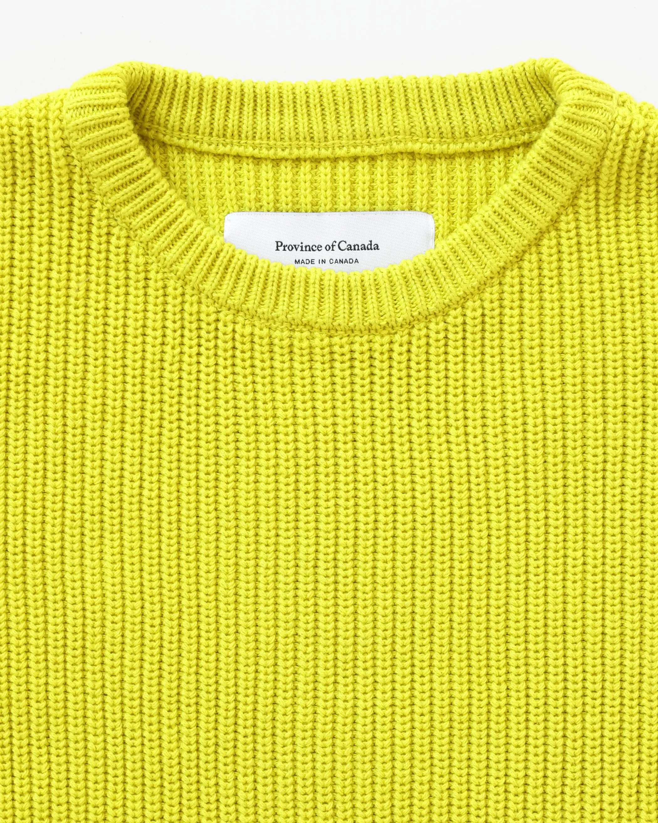 Cotton Knit Sweater Citrus - Unisex