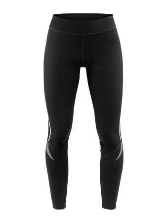 Craft Ideal Thermal Tights fietsbroek lang zwart dames