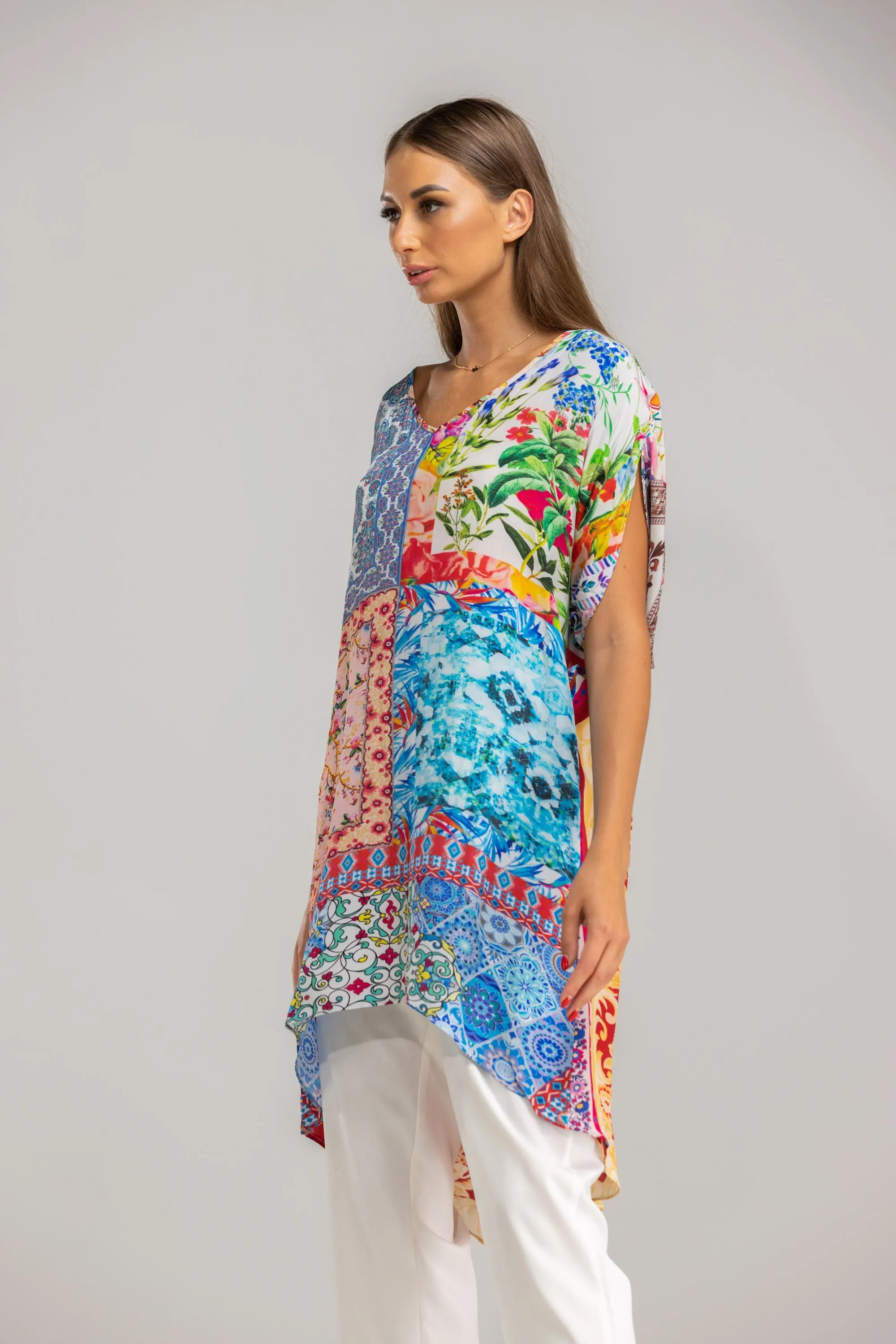 DAMASCUS - Kaftan Tunic Top (Longer Style)