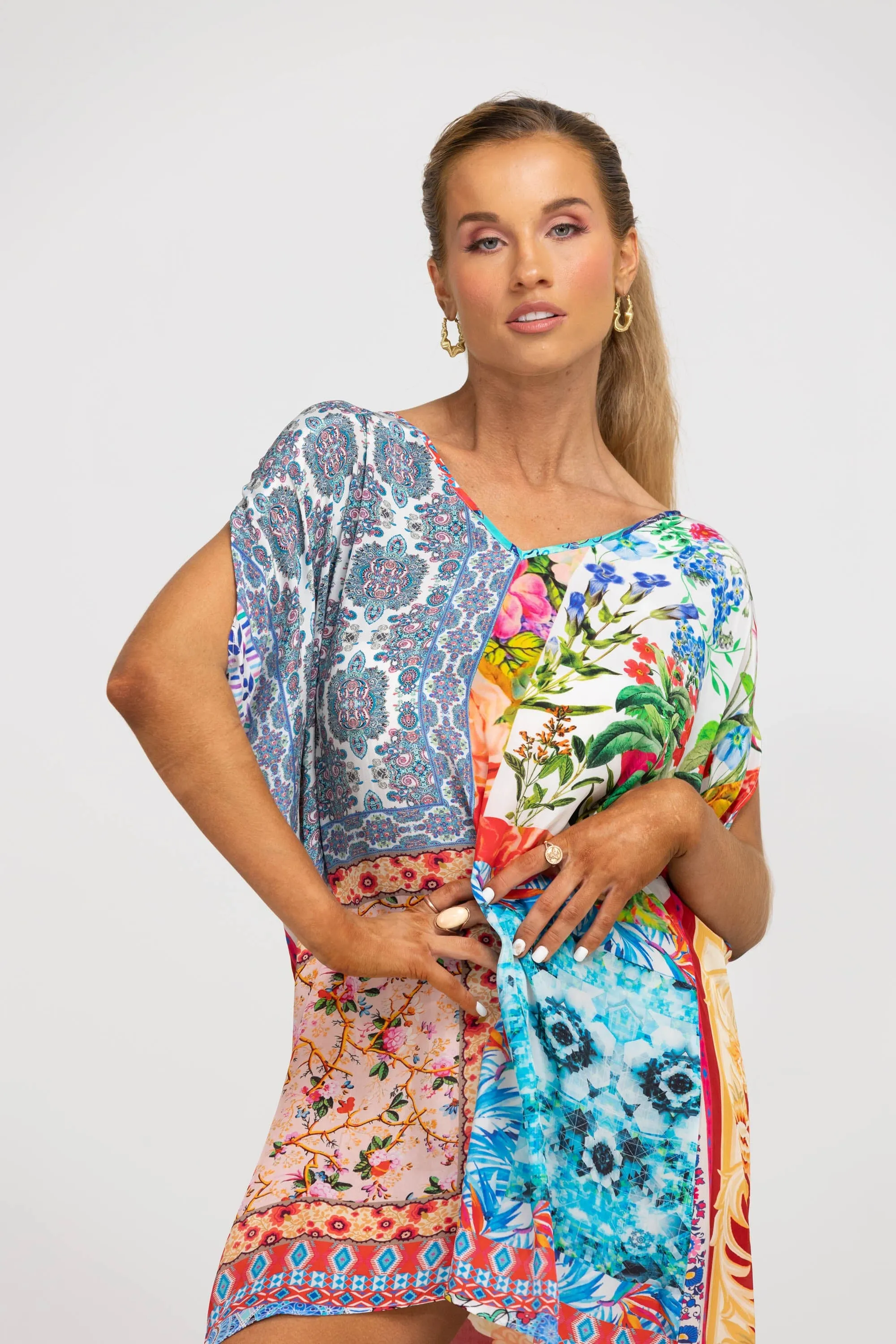 DAMASCUS - Kaftan Tunic Top (Longer Style)