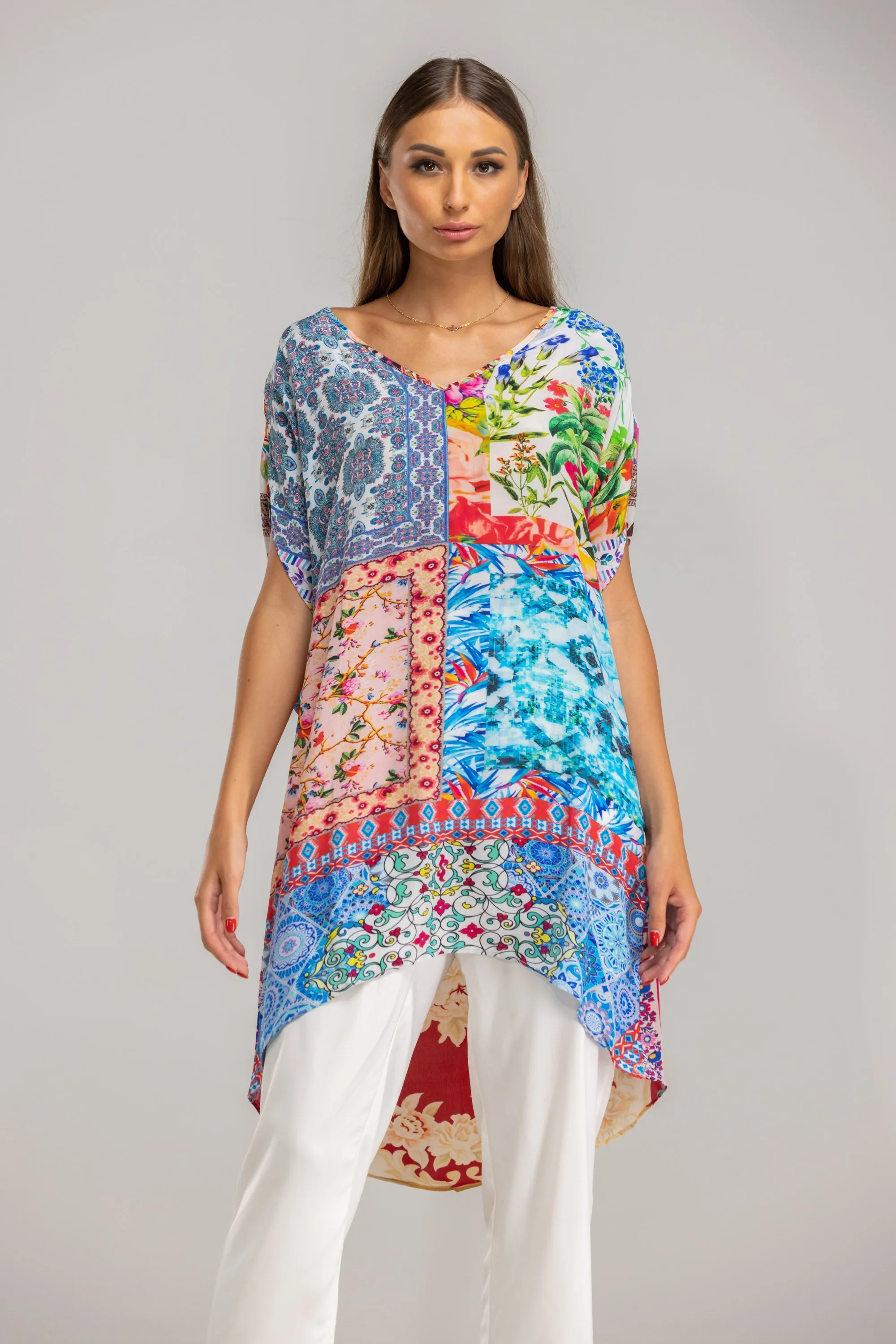 DAMASCUS - Kaftan Tunic Top (Longer Style)