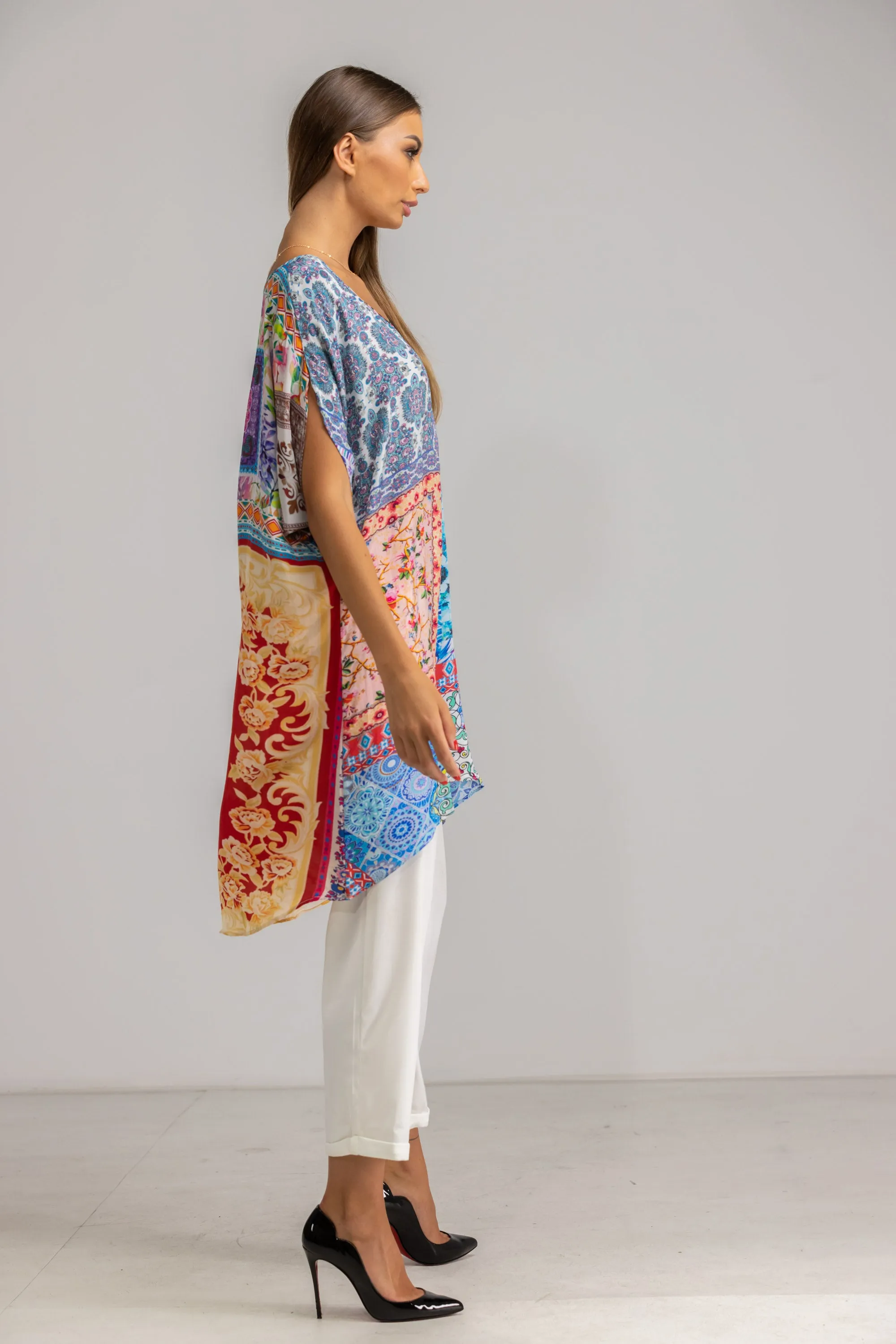 DAMASCUS - Kaftan Tunic Top (Longer Style)