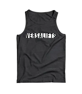 Dark Heather Grey VersaLifts™ squat city muscle tank