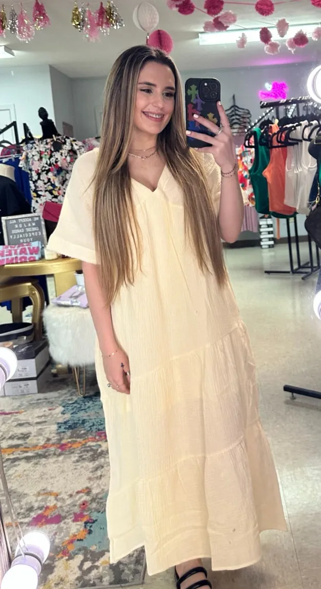 Days Away Gauze Dress