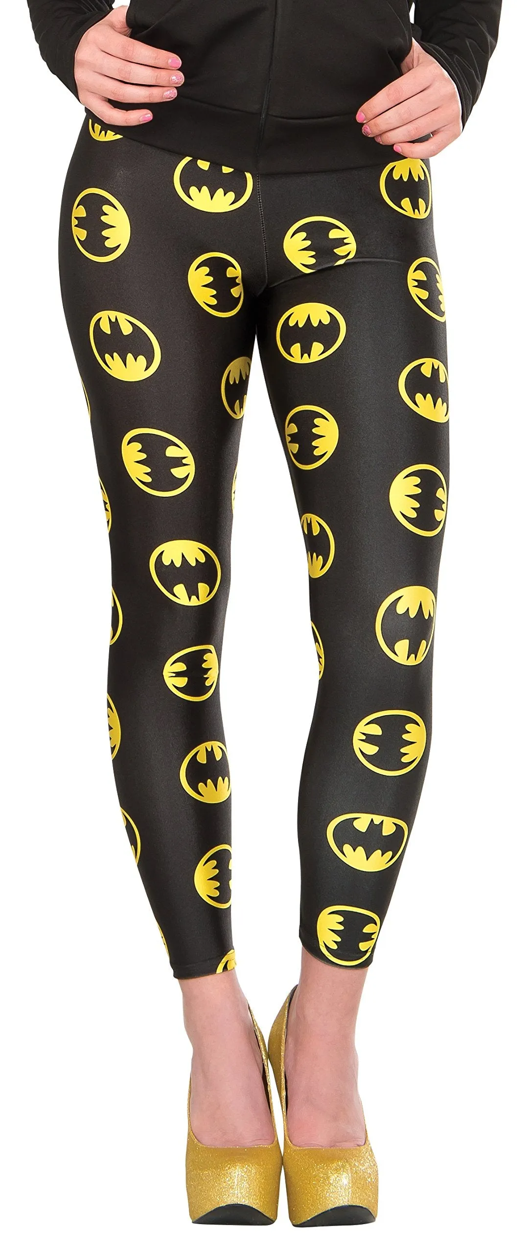 DC Comics Batgirl Costume Leggings Tights Stockings