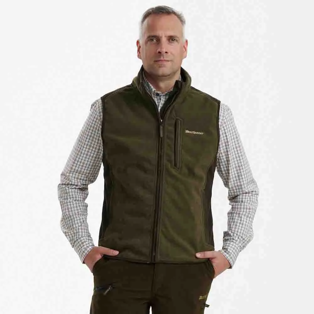 Deerhunter Gamekeeper Bonded Fleece waistcoat