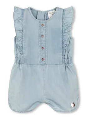 Denim Blue Baby Light Denim Romper