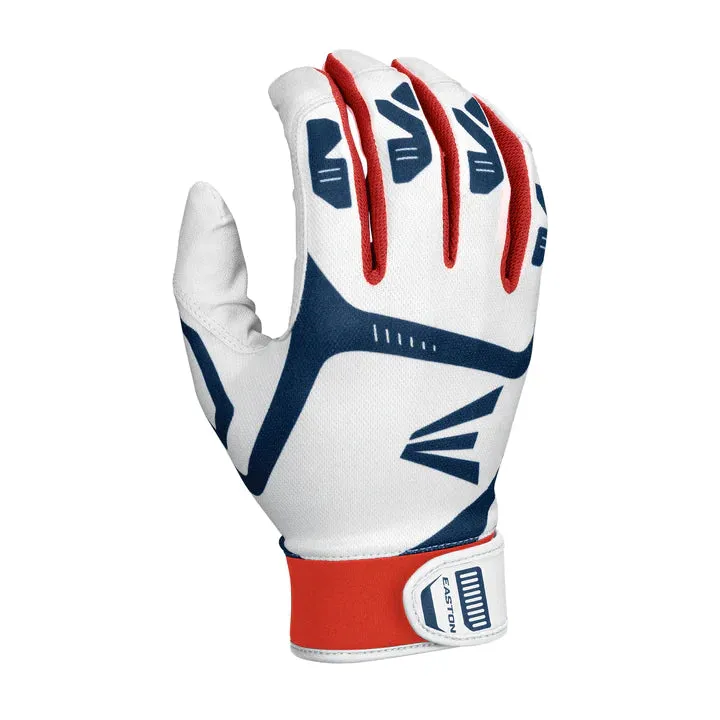 Easton Game Time Batting Gloves - Medium - Navy