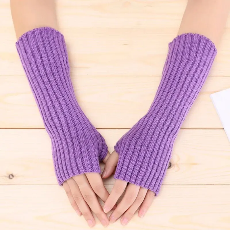 Fingerless Arm Warmer Gloves