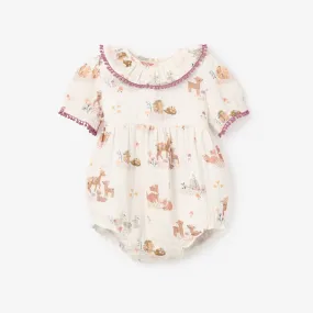 Forest Family Organic Muslin Bubble Romper