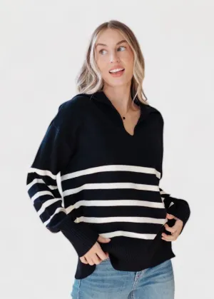 From Here On Out Striped Sweater