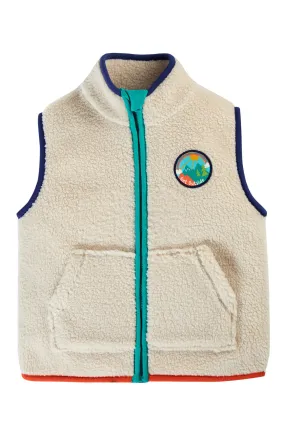 Frugi Baby Boys Bude Borg Gilet