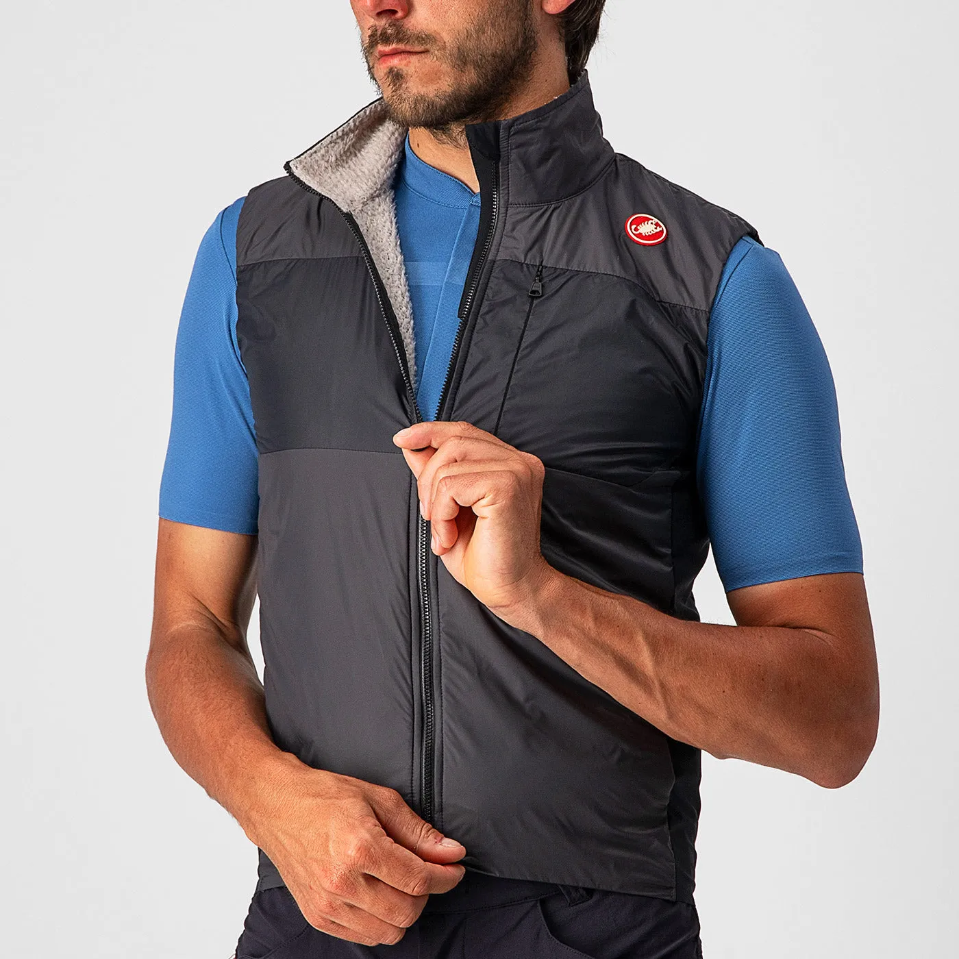 Gilet Castelli Unlimited Puffy - Grigio scuro