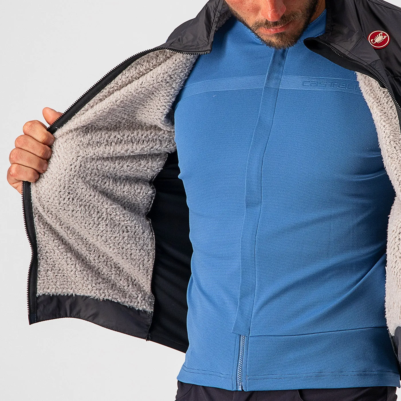 Gilet Castelli Unlimited Puffy - Grigio scuro