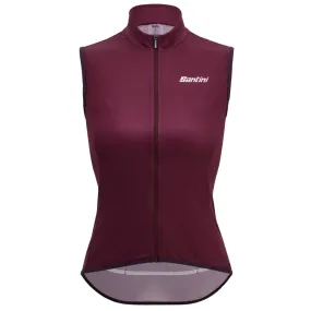 Gilet donna Santini Nebula - Bordeaux