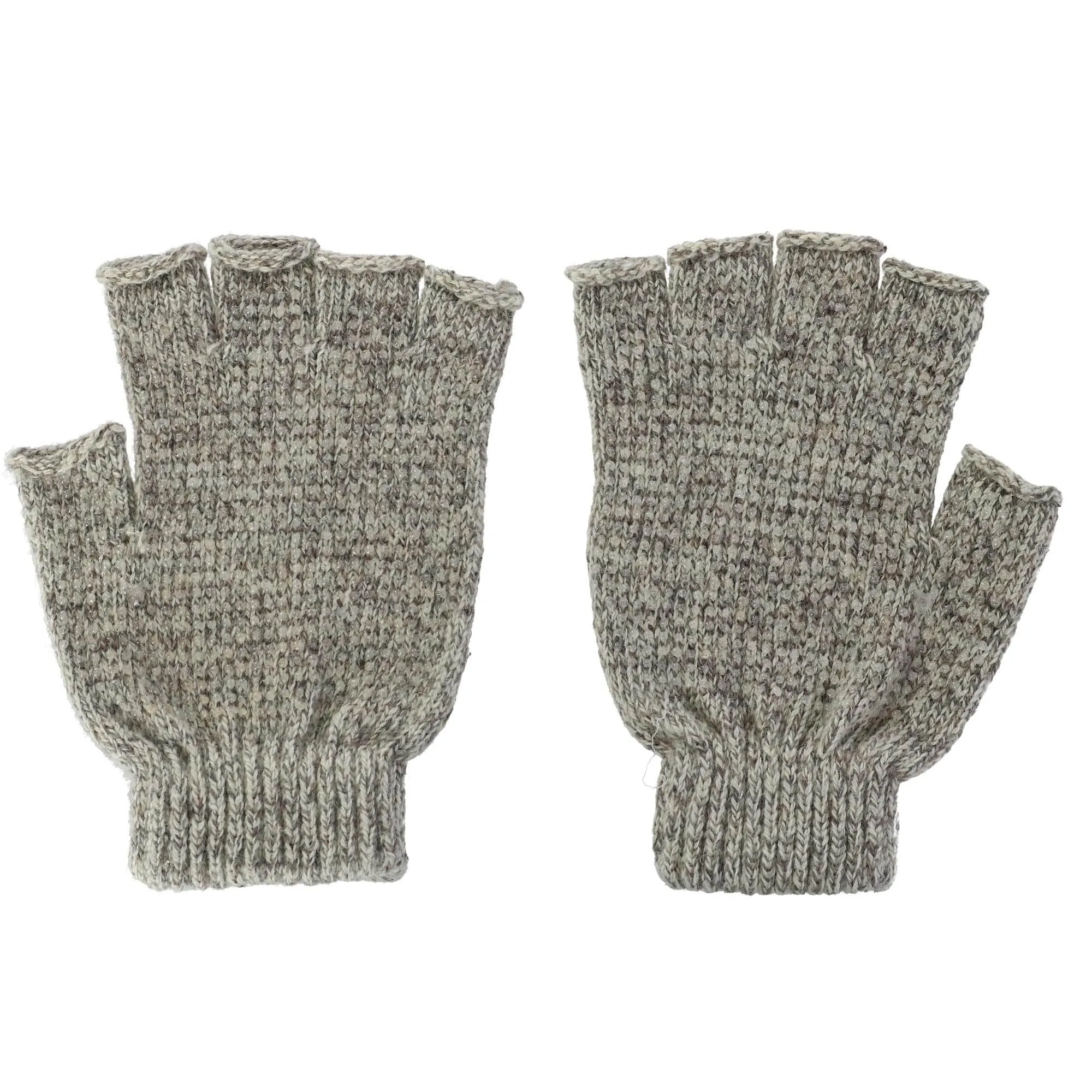 Grand Sierra Men's Raggwool Fingerless Gloves