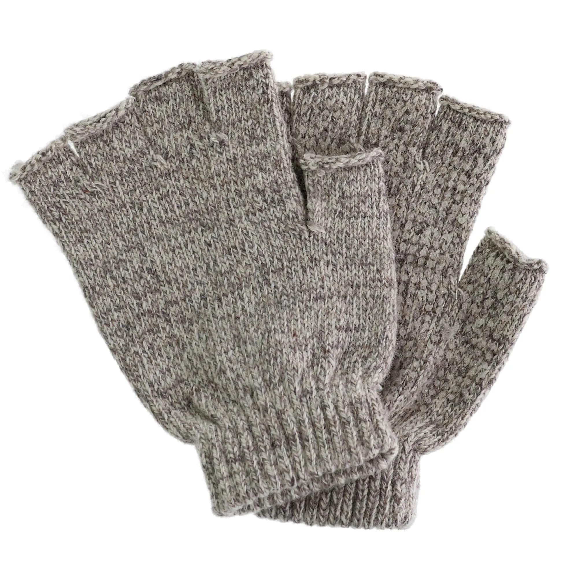 Grand Sierra Men's Raggwool Fingerless Gloves