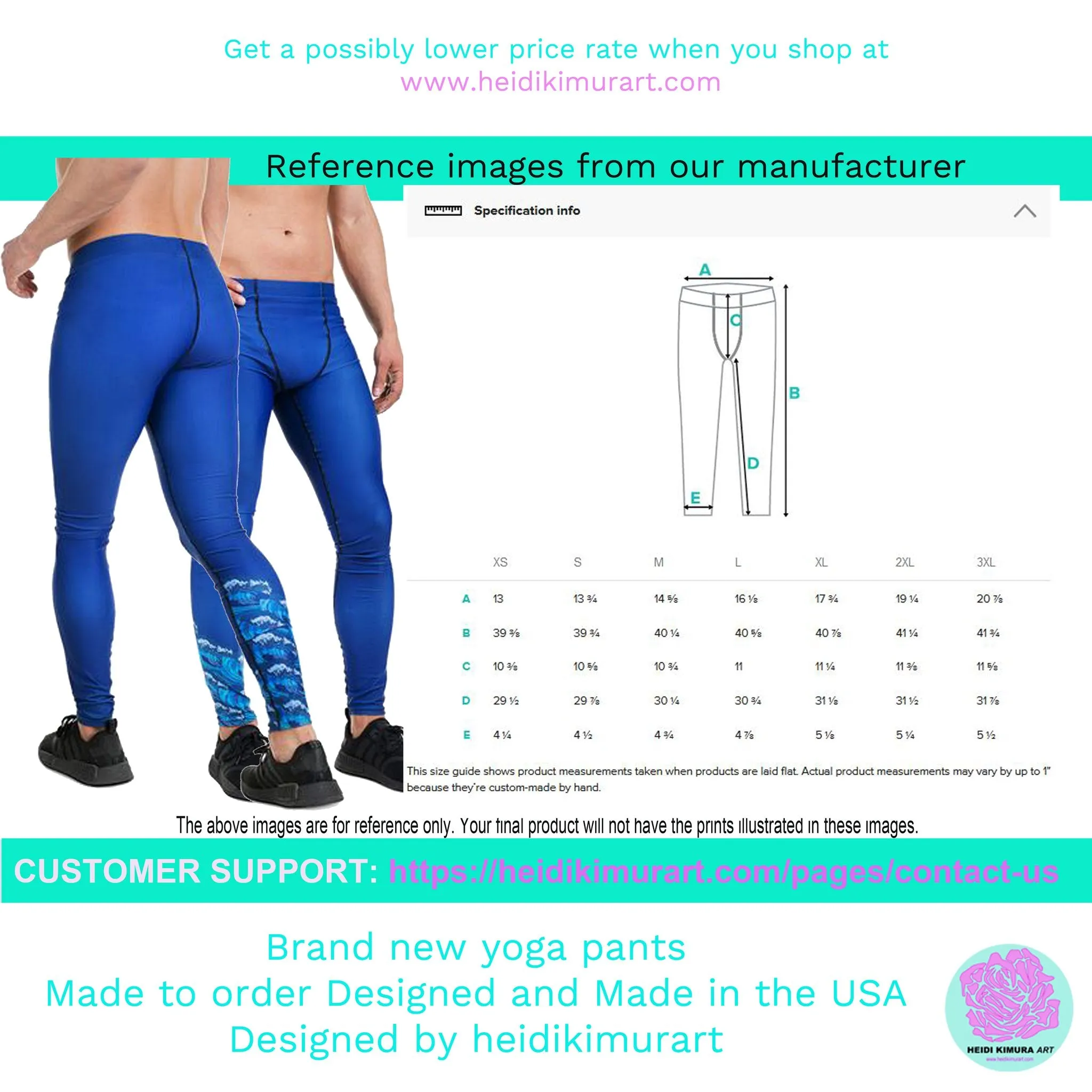 Green Blue Stripes Men's Leggings, Striped Colors Men's Leggings, Colorful Pastel Purple Gym Tights For Men - Made in USA/EU/MX