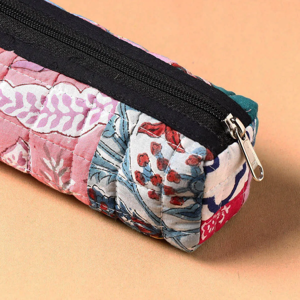 Handcrafted Quilted Patchwork Multipurpose Pencil Pouch 20