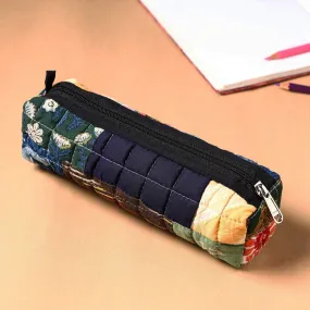 Handcrafted Quilted Patchwork Multipurpose Pencil Pouch 33