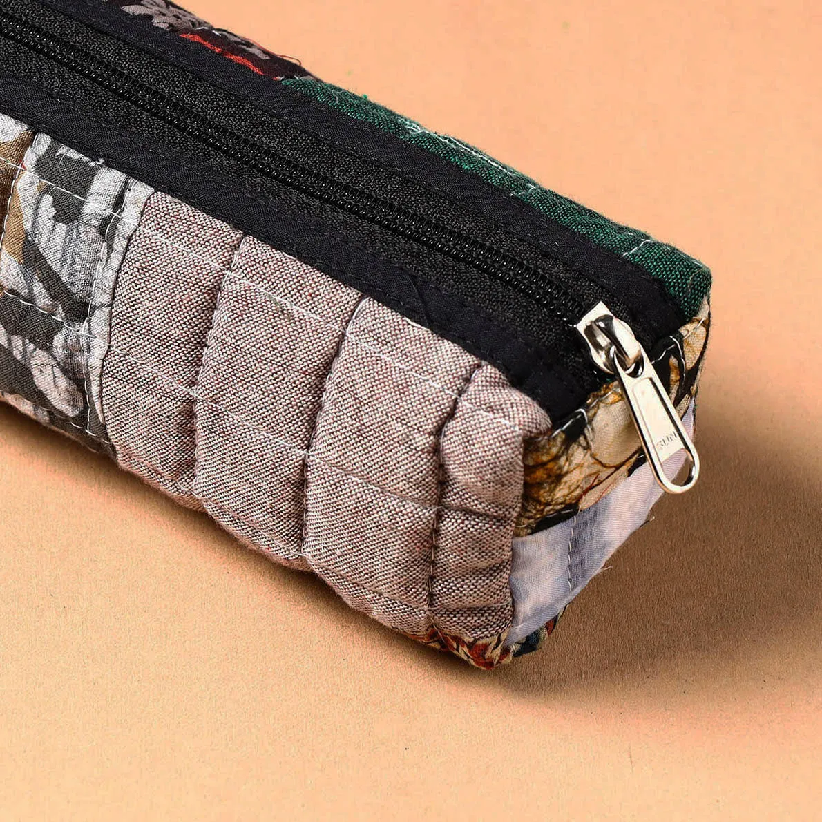 Handcrafted Quilted Patchwork Multipurpose Pencil Pouch 42