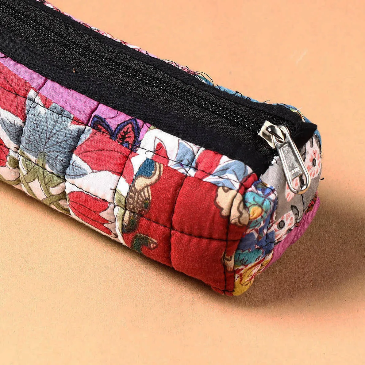 Handcrafted Quilted Patchwork Multipurpose Pencil Pouch 52