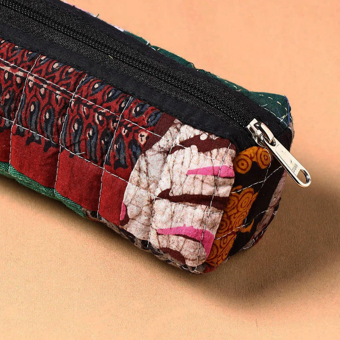 Handcrafted Quilted Patchwork Multipurpose Pencil Pouch 66