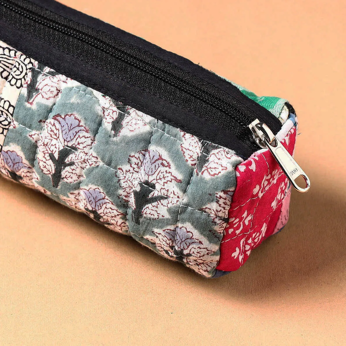 Handcrafted Quilted Patchwork Multipurpose Pencil Pouch 74