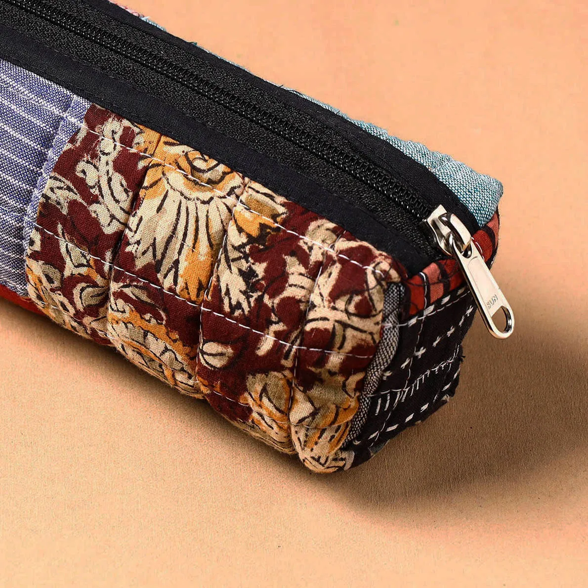 Handcrafted Quilted Patchwork Multipurpose Pencil Pouch 79