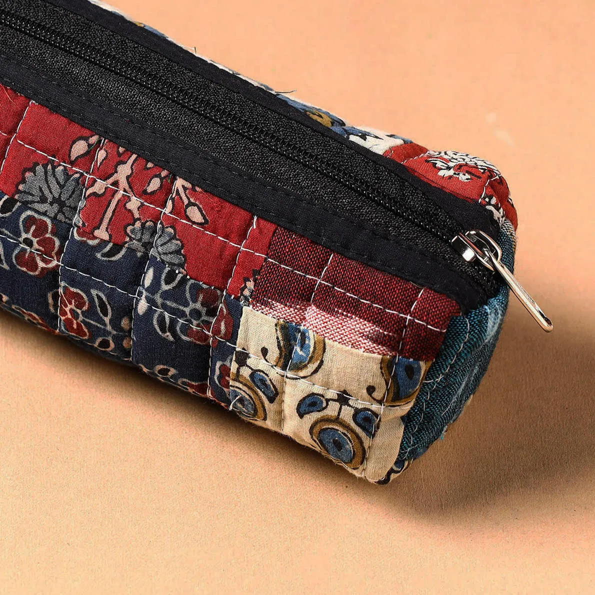 Handcrafted Quilted Patchwork Multipurpose Pencil Pouch 85