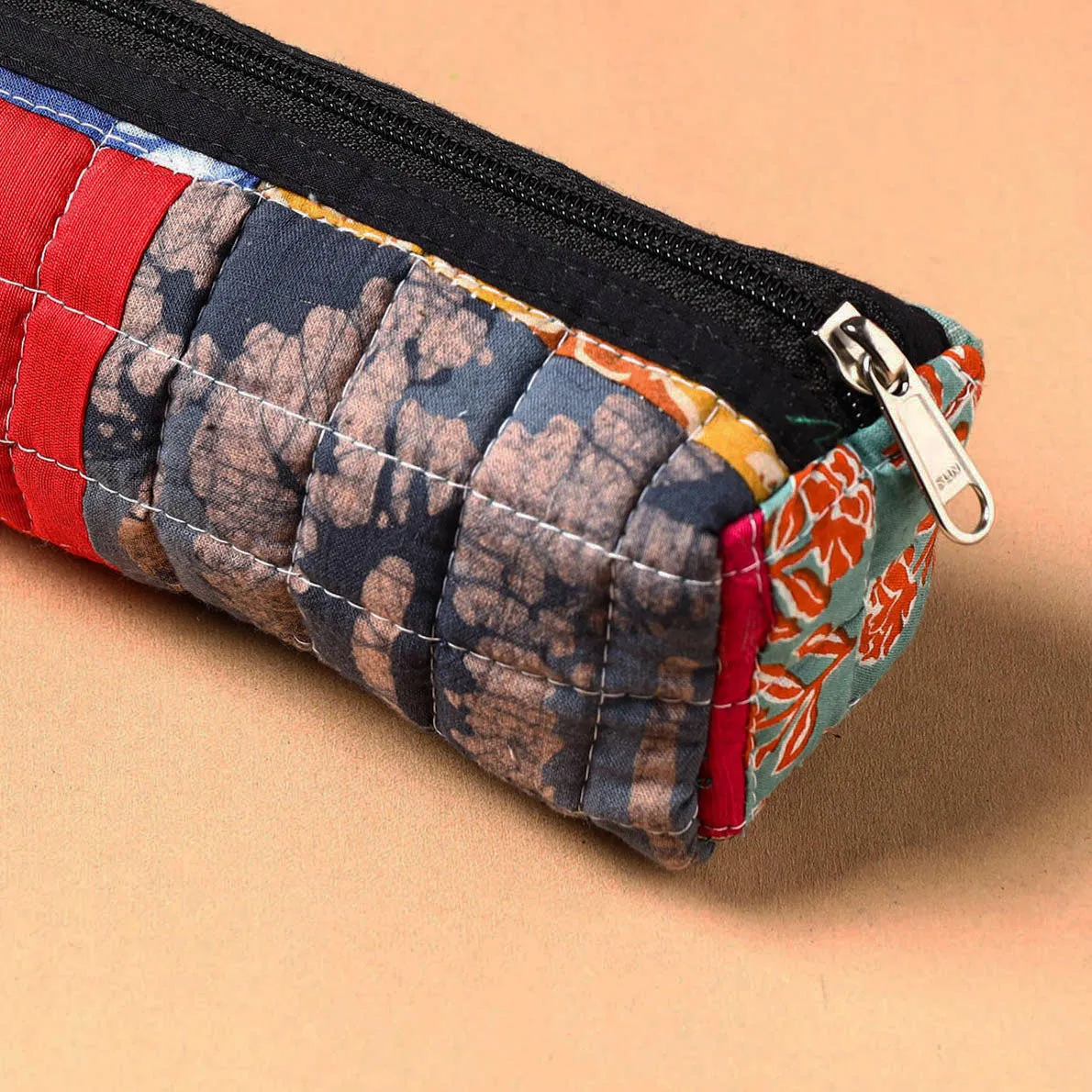 Handcrafted Quilted Patchwork Multipurpose Pencil Pouch 98