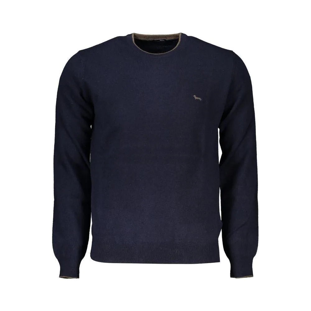 Harmont & Blaine Sophisticated Crew Neck Cashmere Blend Sweater