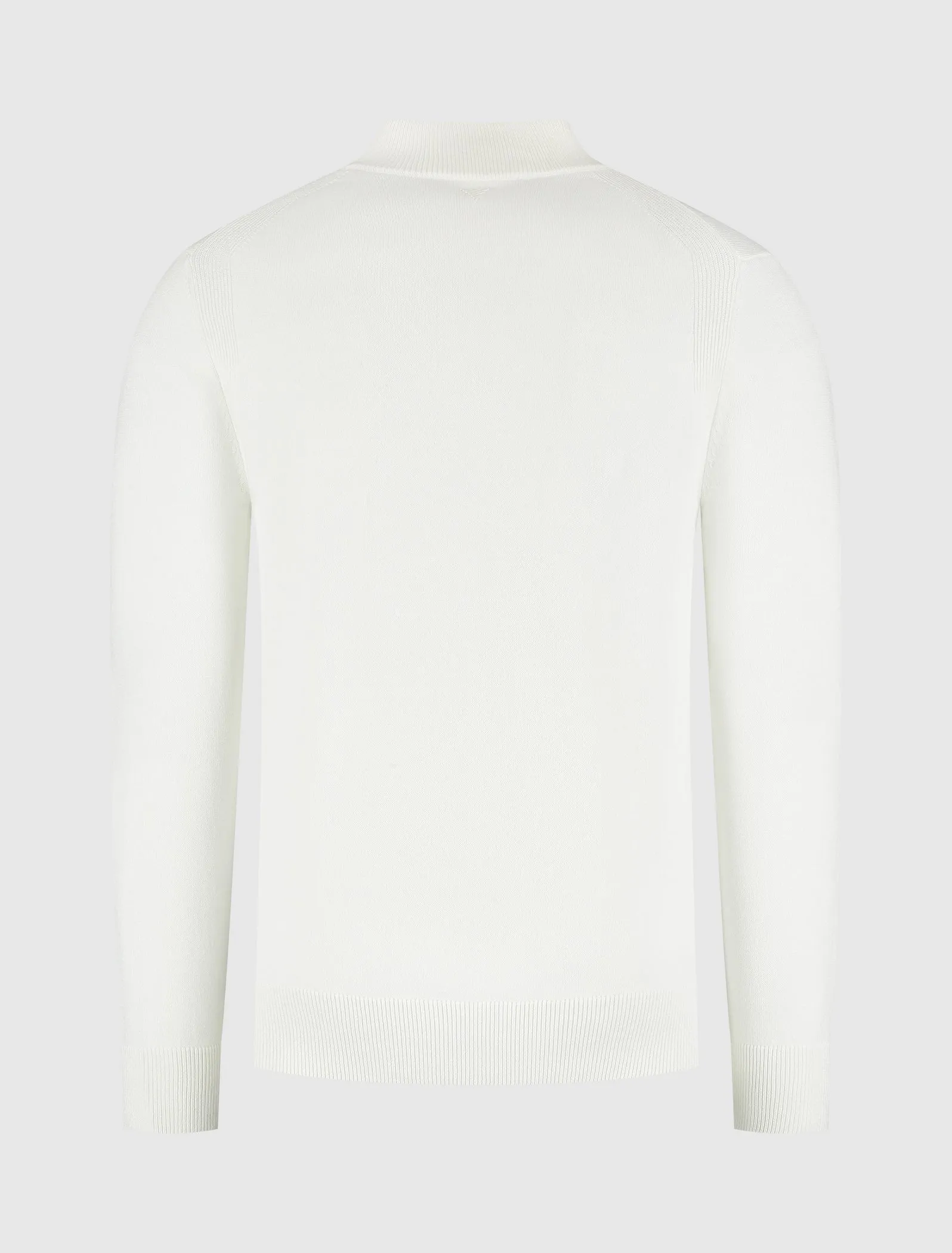 Hidden Halfzip Knitwear | Off White