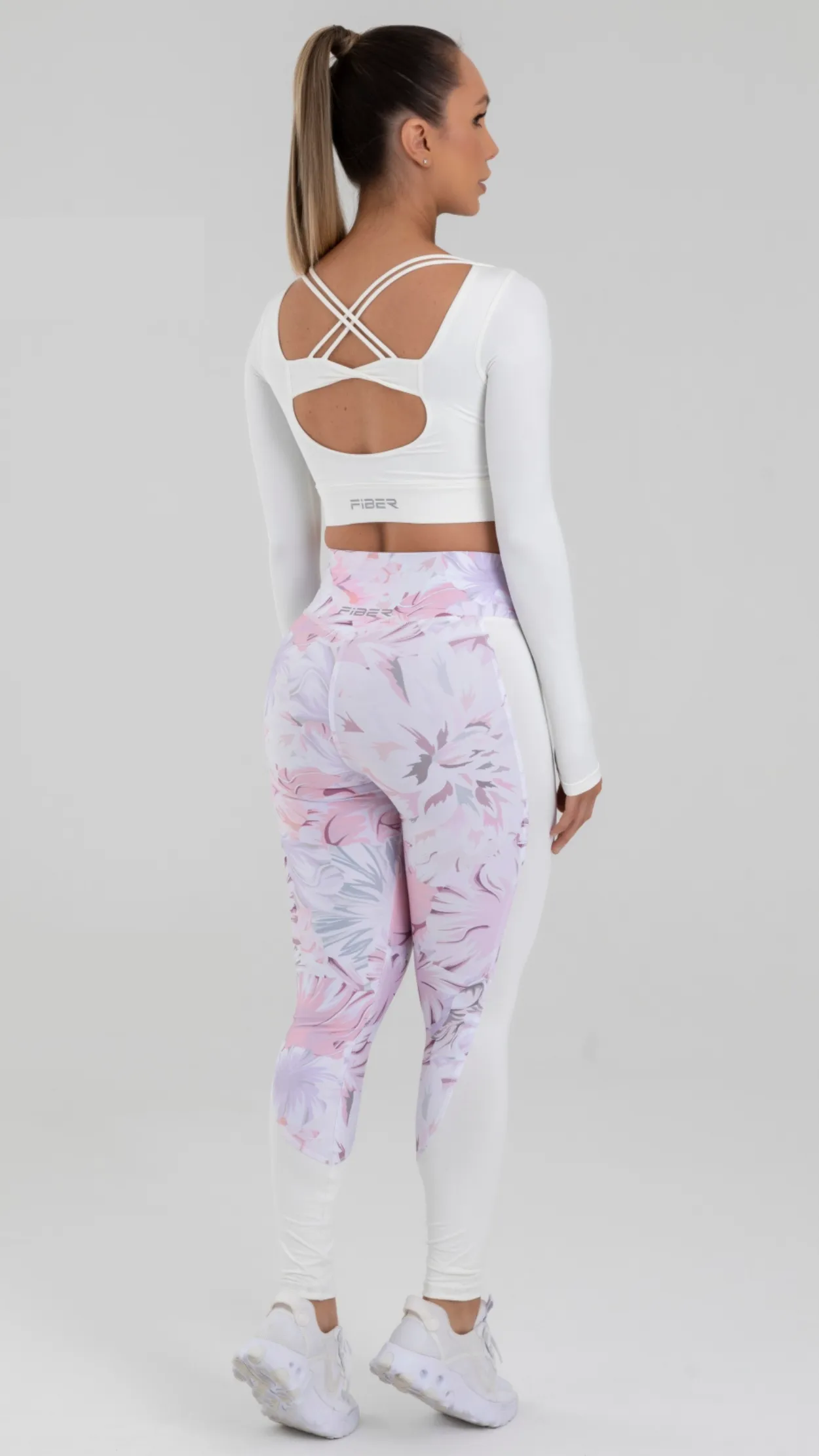 High-Waist Colombian Print Leggings